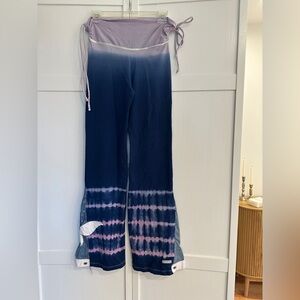 Women Dance or Zumba Tie-Dye Flare Pants